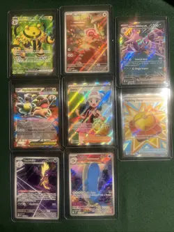 Pokemon TCG Card Collection with EX and Full Art Rares Dawn, Wailord, Stufful, - Image 1