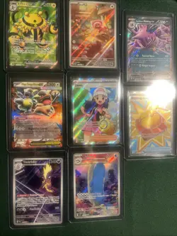 Pokemon TCG Card Collection with EX and Full Art Rares Dawn, Wailord, Stufful, - Image 2
