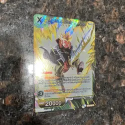 SS Trunks Altering the Future BT13-093 SR Foil Dragon Ball Super Card Game | NM - Image 3