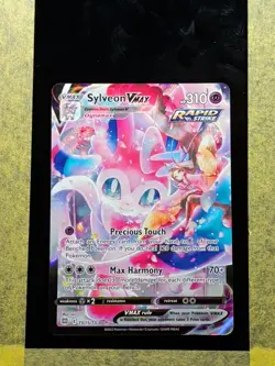 018 - Original Owner Pokemon Sylveon VMAX Brilliant Stars TG15/TG30 TCG Card - Image 1