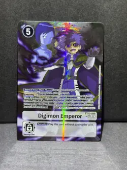 Digimon Card Game Digimon Emperor EX10-068 SR Alternate Art Sinister Order NM - Image 1