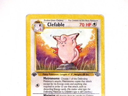 Clefable 17/64 Pokemon 1st Edition Jungle Card 1999 WOTC - Image 2