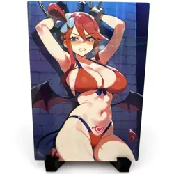 PokeGirl Skyla Sexy Bikini Anime Waifu Girl Doujin Lewd Goddess Story Art Card - Image 3
