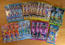 24 Pack Pokemon TCG Korean Booster Packs Variety Set Card Bundle Collection - Image 1
