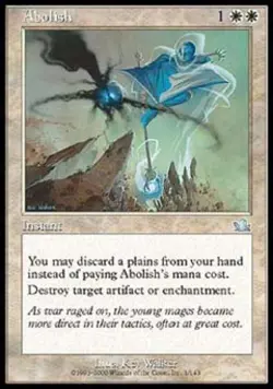 Abolish -Foil Medium Play MTG Prophecy - Image 1