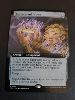 Mirrormind Crown | 258 ECL MTG | Lorwyn Eclipsed NM Regular Extended Art - Image 1