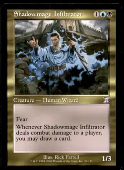 Shadowmage Infiltrator LP Light Play Timeshifted MTG [10372] - Image 1