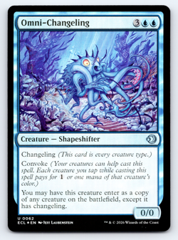 Omni-Changeling - FOIL - Lorwyn Eclipsed MTG - Image 1