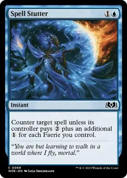 Spell Stutter 69 MTG NM - Wilds of Eldraine - Image 1