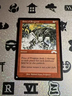 MTG - Price of Progress (EXO) The List Reprints Regular NM - Image 1