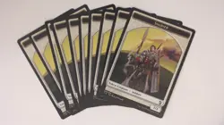 MTG (10) Mask Soldier Double-sided Token - Commander 2018 (C18) -o5 - Image 3