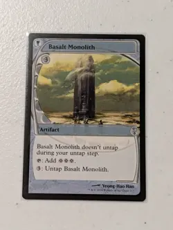 MTG Basalt Monolith (Future Sight) Mystery Booster 2 NM - Image 1