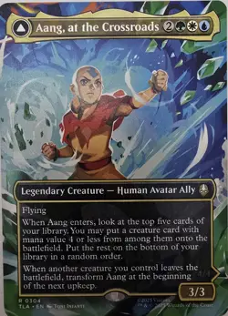 Aang Commander Deck - Avatar EDH | Bant Flying & Earthbend Midrange - Image 1