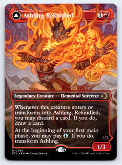 Ashling, Rekindled Borderless - Lorwyn Eclipsed MTG - Image 1