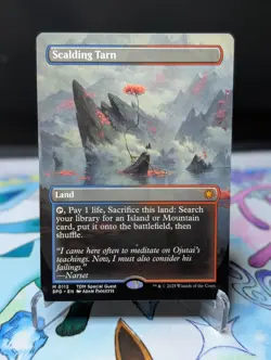 MTG ~ Scalding Tarn #0112 Borderless ~ Special Guest ~ Regular - Image 1