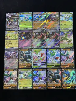 2025 Pokemon TCG S-Chinese Machamp Tyranitar Shimmy Lucario RR Holo Lot*20 -BL25 - Image 2