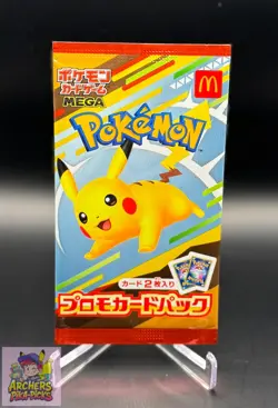 PIKACHU-MCDONALD'S 2025 PROMO PACK-SEALED-POKEMON-US SELLER-SHIPPING INCLUDED! - Image 1