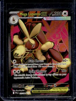 2025 Pokemon Phantasmal Flames PFL EN Mega Lopunny ex Ultra Rare #115/094 - Image 1