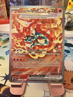 Pokemon 2024 Twilight Masquerade Hearthflame Mask Ogerpon EX #212/167 SIR NM - Image 1