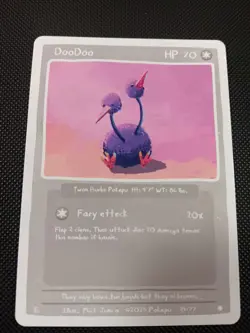 Pokepu Season 2 Doodoo Doduo Pokemon Fan Art Mick Junco Artist - Image 1