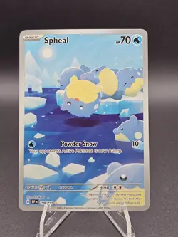 2024 Pokemon Surging Sparks SPHEAL Illustration Rare 199/191 Fresh NM (B) - Image 1