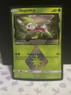 Shaymin Prism Star - 10/181 [Team Up] Pokemon TCG - PRISM HOLO RARE - NM - Image 1