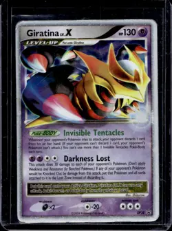 2007 Pokemon Diamond & Pearl Black Star Promos Giratina LV.X #DP38 - Image 1