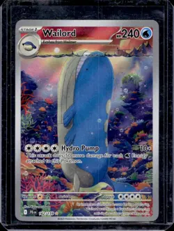 2025 Pokemon SV Journey Together JTG EN Wailord #162/159 - Image 1