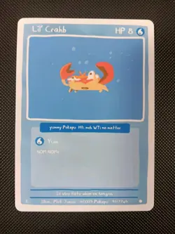 Pokepu Season 2 Lil' Crahb Krabby Pokemon Fan Art Mick Junco Artist - Image 1