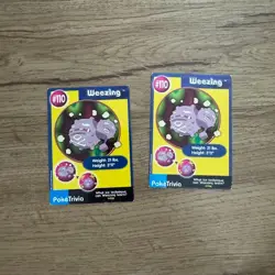 2X Pokemon 1999 Burger King Promo #110 Weezing - Image 1