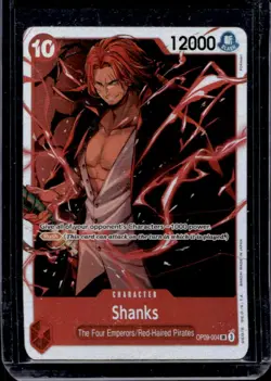 2024 One Piece Emperors in the New World Shanks VAR #OP09-004a - Image 1