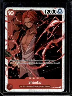 2024 One Piece Emperors in the New World Shanks VAR #OP09-004a - Image 1