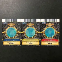 S4574 Nami Chopper Nico Robin Japanese One Piece Berry Match Carddass Card - Image 2