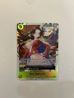 English One Piece CCG Boa Hancock SR OP14-112 The Azure Sea's Seven - Image 1