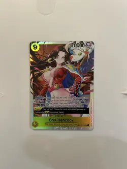 English One Piece CCG Boa Hancock SR OP14-112 The Azure Sea's Seven - Image 2