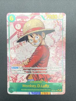 Monkey D. Luffy Parallel OP13-118 Carrying On His Will Foil ENGLISH RARE - Image 1