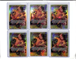 (6) Lot 2024 One Piece 500 Years in The Future OP07 Portgas D. Ace #OP07-119 SEC - Image 1