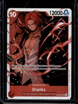 2024 One Piece Emperors in the New World Shanks VAR #OP09-004a - Image 1