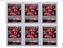 (6) Lot 2025 One Piece PRB02 The Best Vol. 2 Lucky Roux #PRB-02-003 R - Image 1
