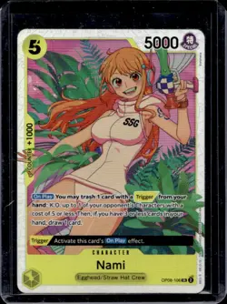 2024 One Piece Two Legends Nami #OP08-106 - Image 1