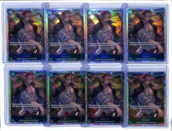 (8) Lot 2025 One Piece Carrying On His Will OP13 Shanks #OP13-028 SR - Image 1