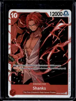 2024 One Piece Emperors in the New World Shanks VAR #OP09-004a - Image 1