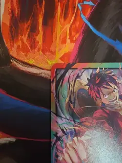 ONE PIECE TCG MONKEY D. LUFFY RARE 3RD ANNIVERSARY PROMO ALT ART ST01-012 NM - Image 3