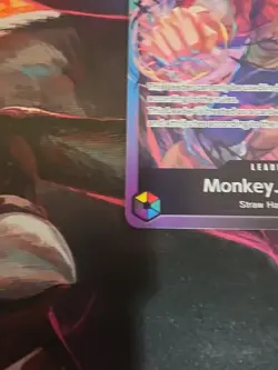 ONE PIECE TCG MONKEY D. LUFFY RARE 3RD ANNIVERSARY PROMO ALT ART ST01-012 NM - Image 5