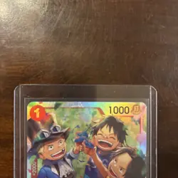 One Piece CCG OP13-007 Ace & Sabo& Luffy #B - Image 2