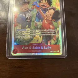 One Piece CCG OP13-007 Ace & Sabo& Luffy #B - Image 3
