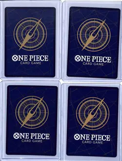 (4) Lot 2024 One Piece Emperors in the New World OP09 Shanks #OP09-004 SR - Image 2
