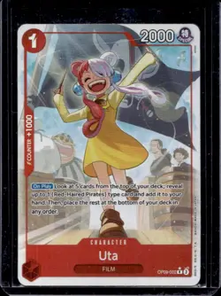 2024 One Piece Emperors in the New World Uta VAR #OP09-002b - Image 1