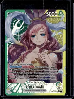 2025 One Piece A Fist of Divine Speed Shirahoshi #OP11-022 - Image 1