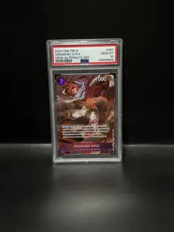 Vinsmoke Ichiji One Piece PSA 10 Alt Art OP06-061 Wings of the Captain Foil - Image 1